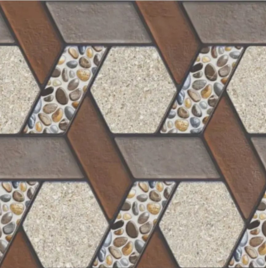 AVIGNON 50X50 ASIATIC BROWN 